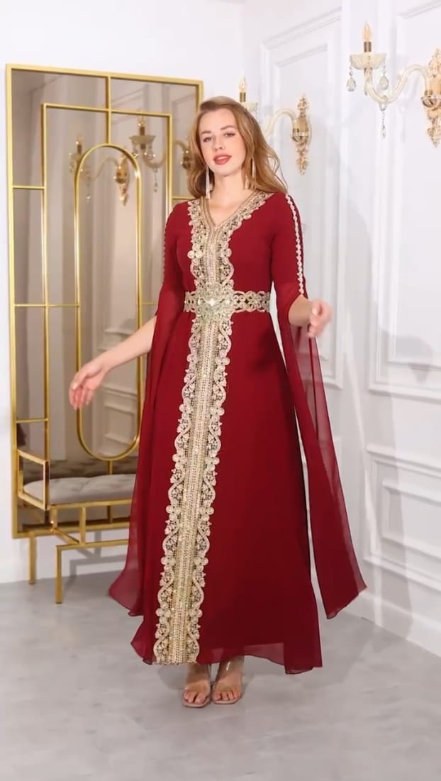 فستان سهرة 004 princess ghazal - متجر عالم آرڤا للملابس والهدايا فستان سهرة 004 princess ghazal