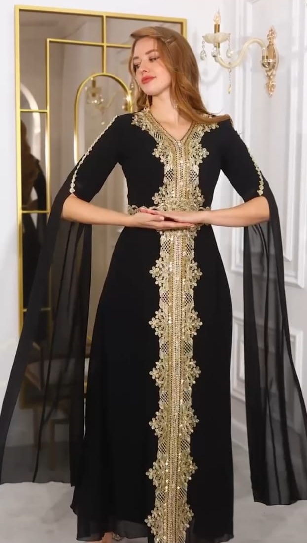 فستان سهرة 004 princess ghazal - متجر عالم آرڤا للملابس والهدايا فستان سهرة 004 princess ghazal