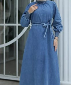 فستان جينز ازرق 05 مس ميرا