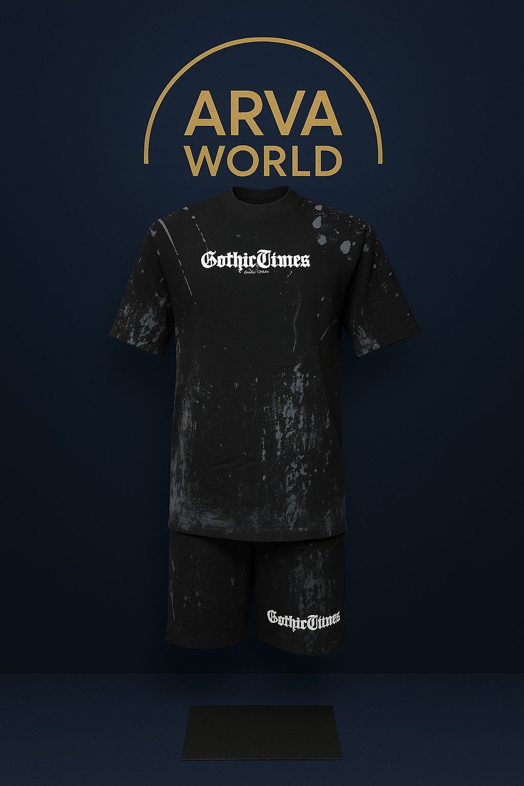 طقم شورت balthic times - متجر عالم آرڤا للملابس والهدايا طقم شورت balthic times