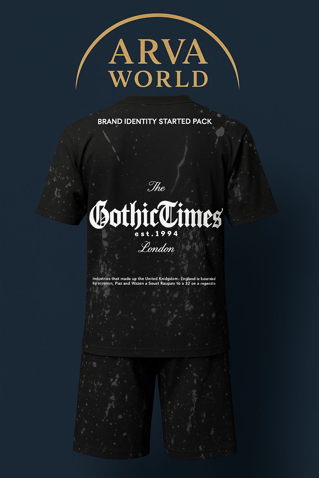 طقم شورت balthic times - متجر عالم آرڤا للملابس والهدايا طقم شورت balthic times