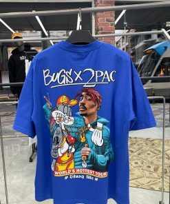 تي شيرت bugs 2 pac اوفر سايز