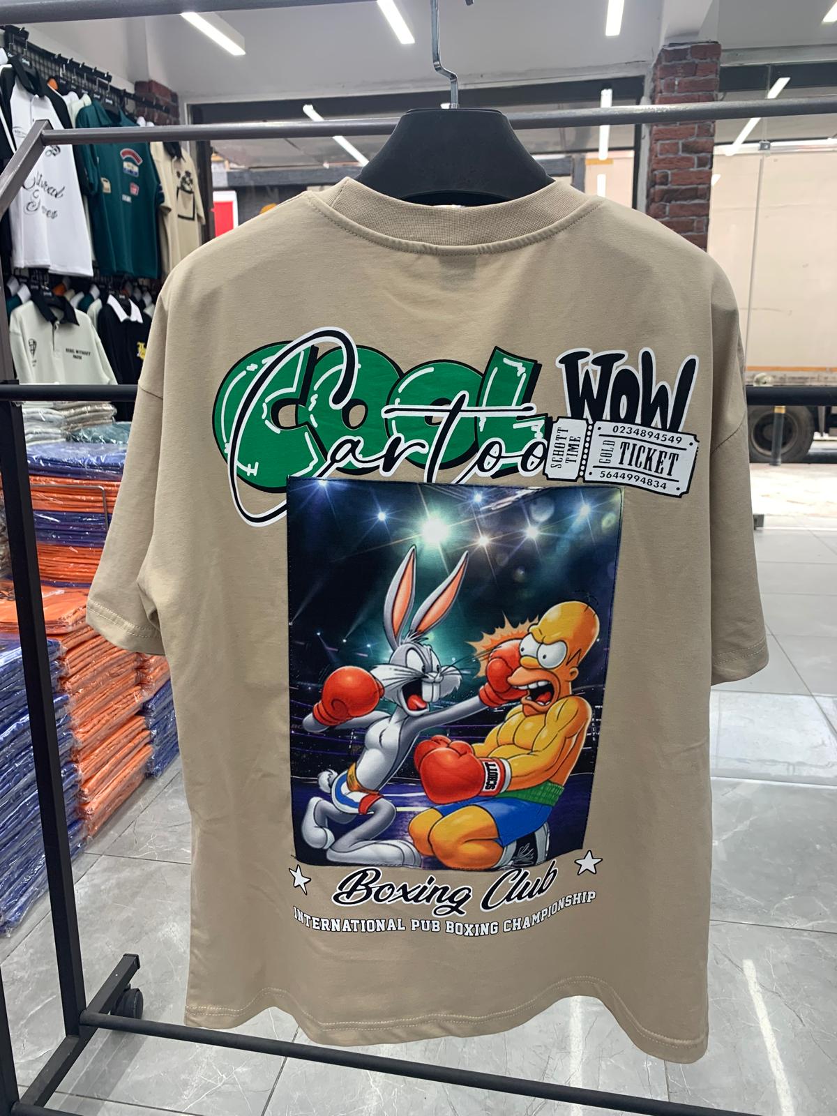 تي شيرت cool اوفر سايز - متجر عالم آرڤا للملابس والهدايا تي شيرت cool اوفر سايز