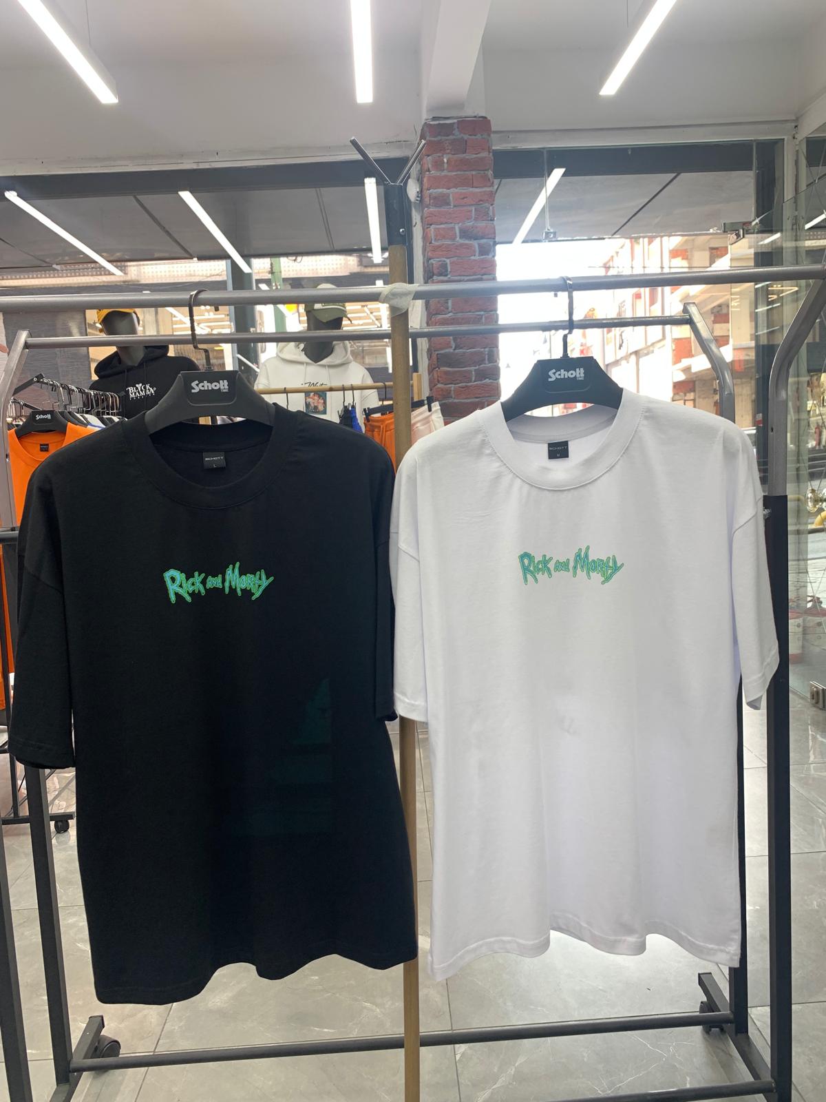 تي شيرت Rick and Morty اوفر سايز - متجر عالم آرڤا للملابس والهدايا تي شيرت Rick and Morty اوفر سايز