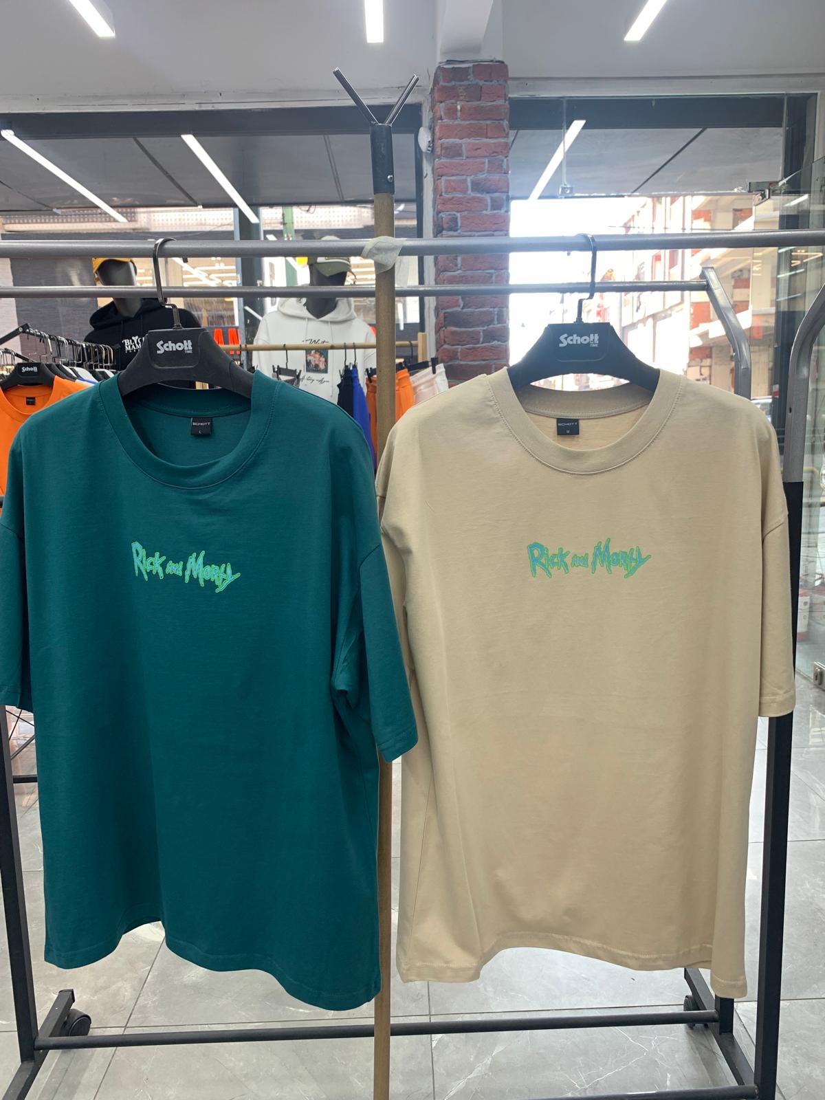 تي شيرت Rick and Morty اوفر سايز - متجر عالم آرڤا للملابس والهدايا تي شيرت Rick and Morty اوفر سايز