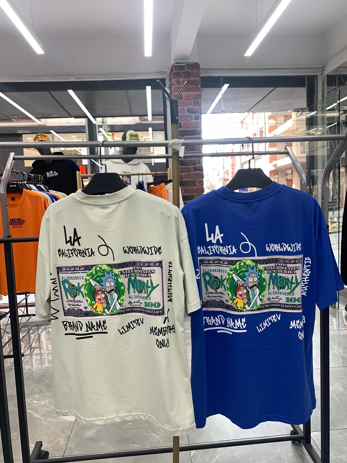 تي شيرت Rick and Morty اوفر سايز - متجر عالم آرڤا للملابس والهدايا تي شيرت Rick and Morty اوفر سايز