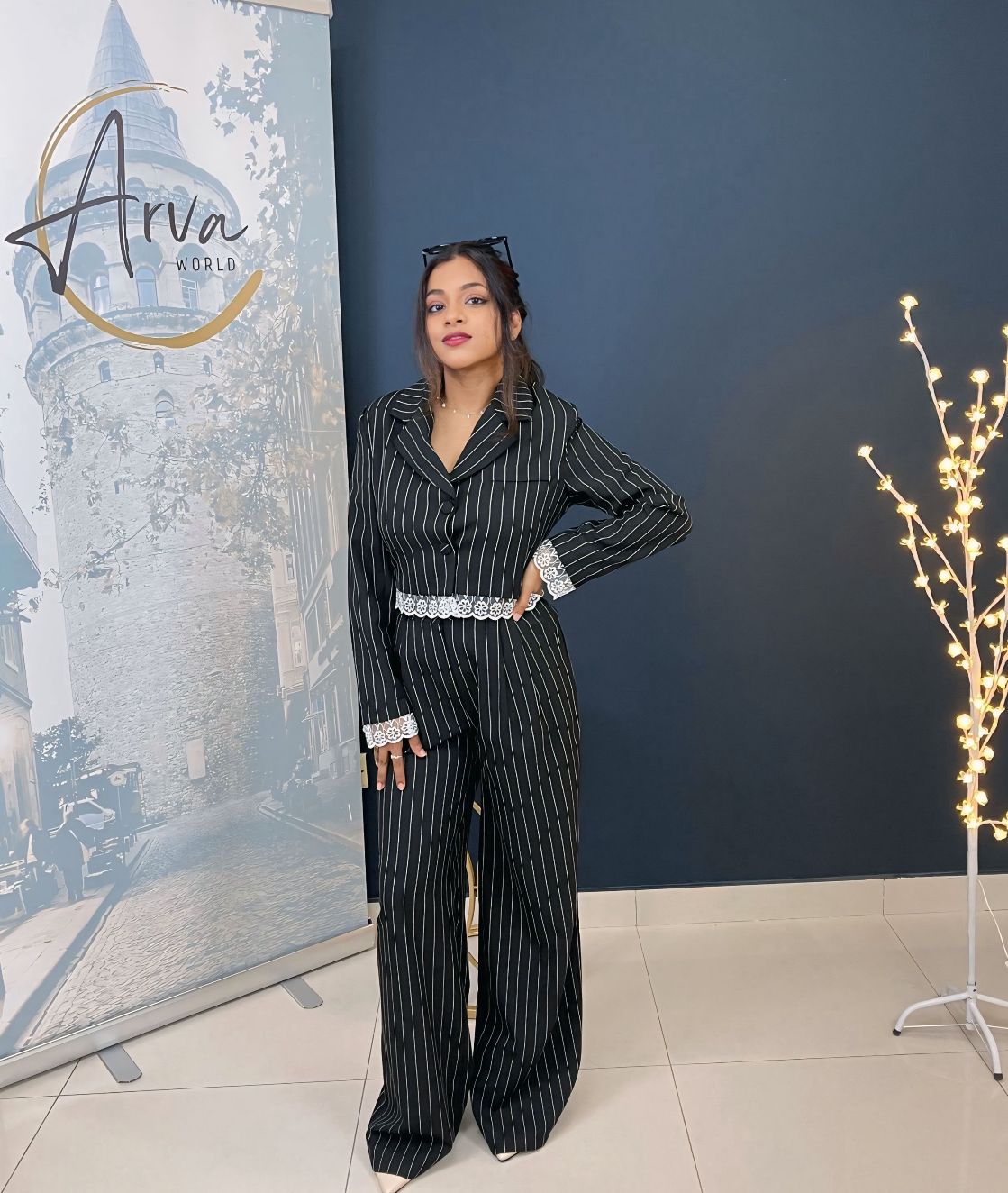 طقم بنطلون 07 - متجر عالم آرڤا للملابس والهدايا طقم بنطلون 07