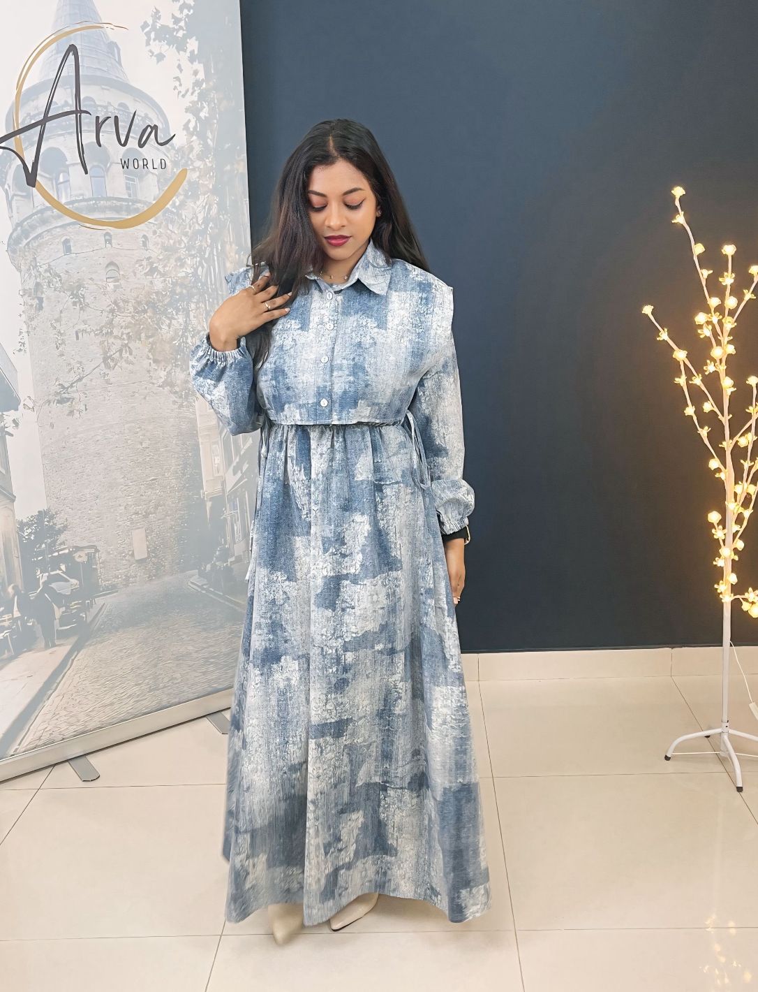 فستان سبور 08 - متجر عالم آرڤا للملابس والهدايا فستان سبور 08