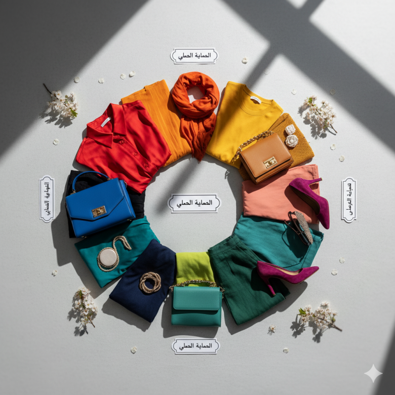 دليلك الشامل لتنسيق الألوان: أتقني فن المزج والمطابقة لإطلالة عصرية !