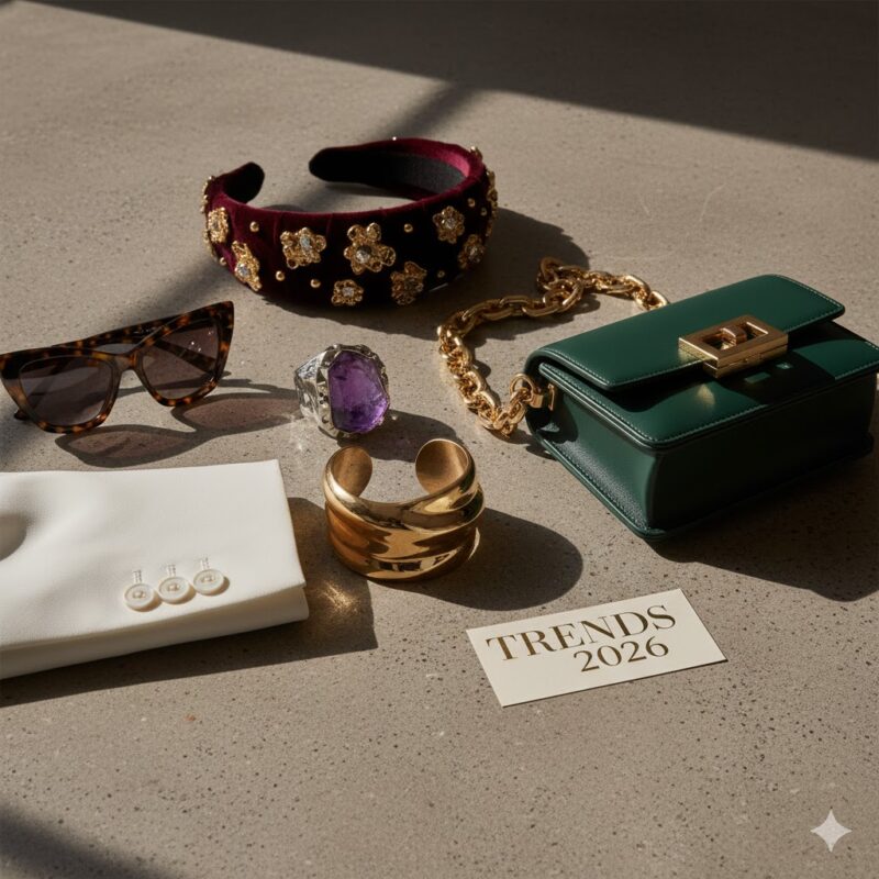 الإكسسوارات النسائية في 2026 فن الجرأة ومستقبل الأناقة